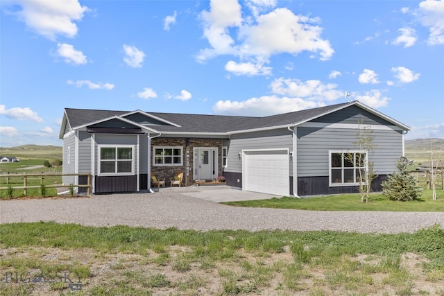 6 Wild Rye Pl, Three Forks, MT 59752 - view of front facade with driveway and a garage
