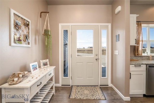6 Wild Rye Pl, Three Forks, MT 59752 - entrance foyer featuring dark wood-type flooring and baseboards