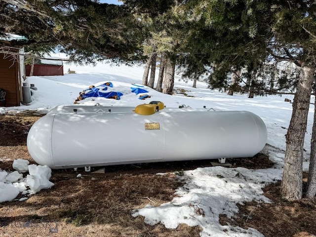 263 Hercules Rd, Emigrant, MT 59027 - exterior view of heating fuel tank