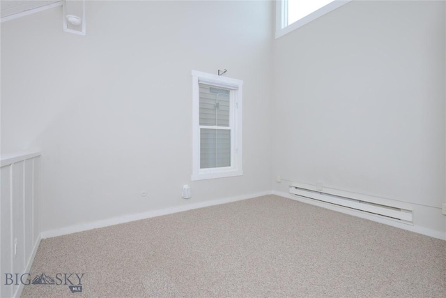 21 Sitting Bull Rd Unit 1226, Big Sky, MT 59716 - carpeted spare room featuring baseboard heating and baseboards