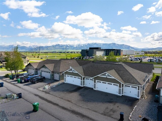 1079 N Cottonwood Rd, Bozeman, MT 59718 - aerial view of a mountain backdrop