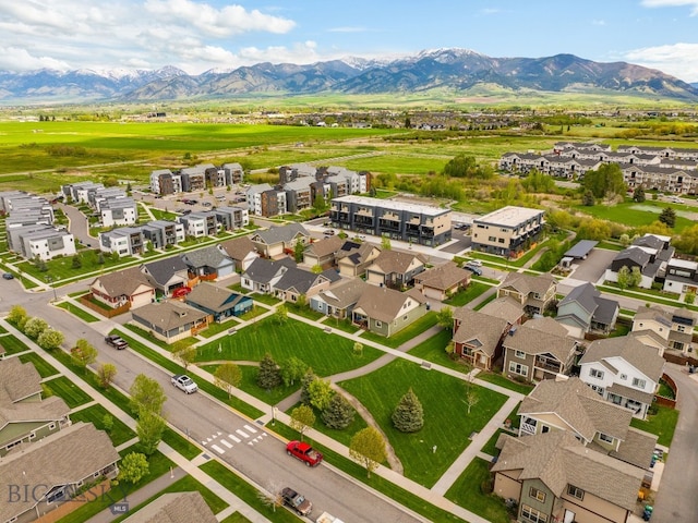2472 Milkhouse Ave, Bozeman, MT 59718 - aerial perspective of suburban area with a mountain backdrop