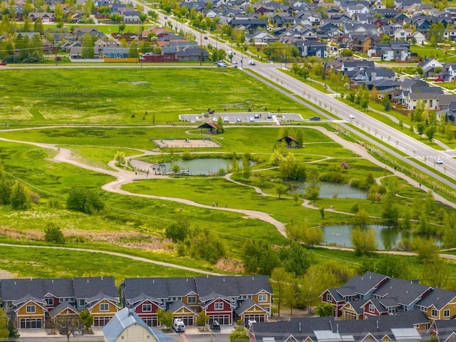 2472 Milkhouse Ave, Bozeman, MT 59718 - aerial perspective of suburban area with a large body of water