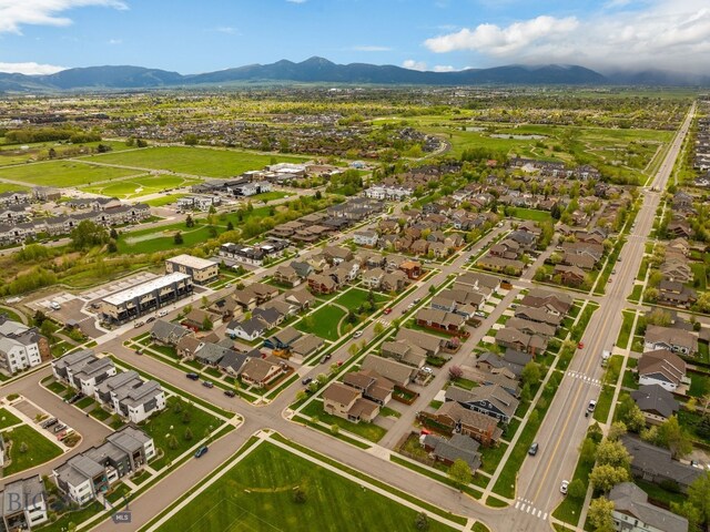 2472 Milkhouse Ave, Bozeman, MT 59718 - aerial perspective of suburban area with a mountainous background