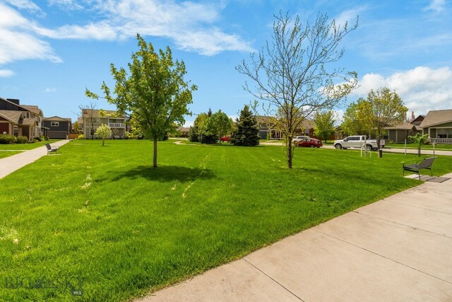 2472 Milkhouse Ave, Bozeman, MT 59718 - view of grassy yard with a residential view