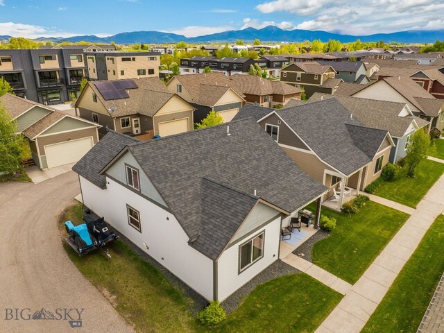2472 Milkhouse Ave, Bozeman, MT 59718 - aerial view of residential area featuring mountains