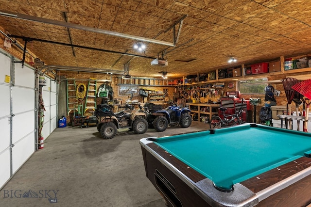 22 Rocky Mountain Dr, Whitehall, MT 59759 - garage featuring a garage door opener