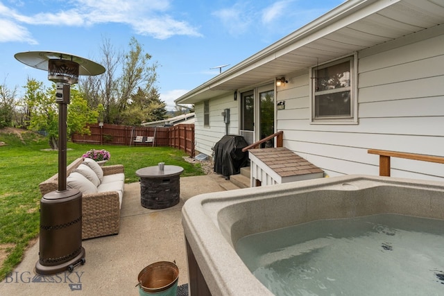 22 Rocky Mountain Dr, Whitehall, MT 59759 - view of patio / terrace with area for grilling