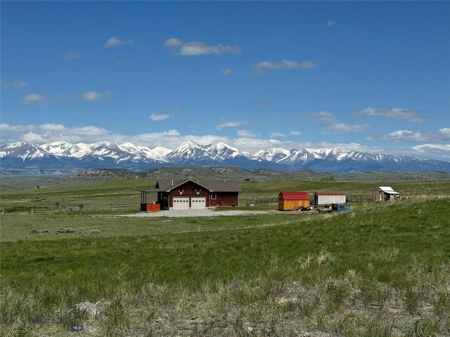 30 Grand View Ln, Big Timber, MT 59011 - view of mountain background featuring rural landscape