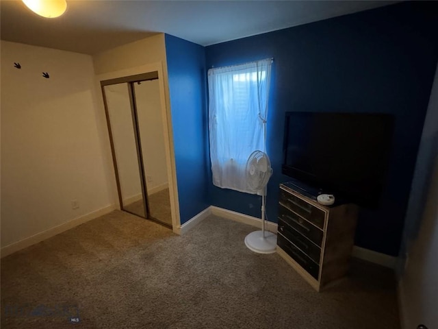 30 Grand View Ln, Big Timber, MT 59011 - unfurnished bedroom with a closet, baseboards, and carpet floors