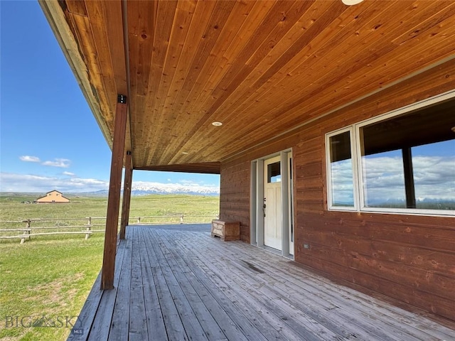 30 Grand View Ln, Big Timber, MT 59011 - view of wooden terrace