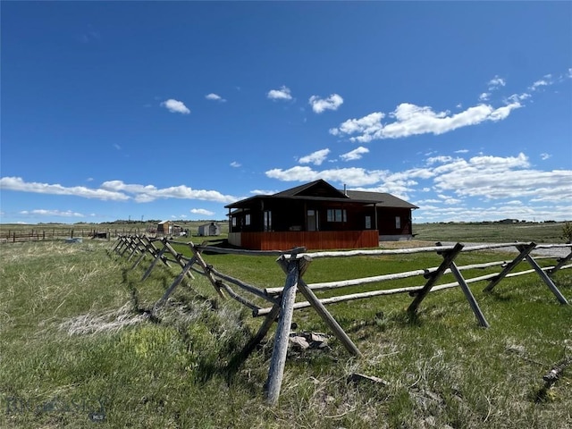 30 Grand View Ln, Big Timber, MT 59011 - view of yard featuring a view of countryside