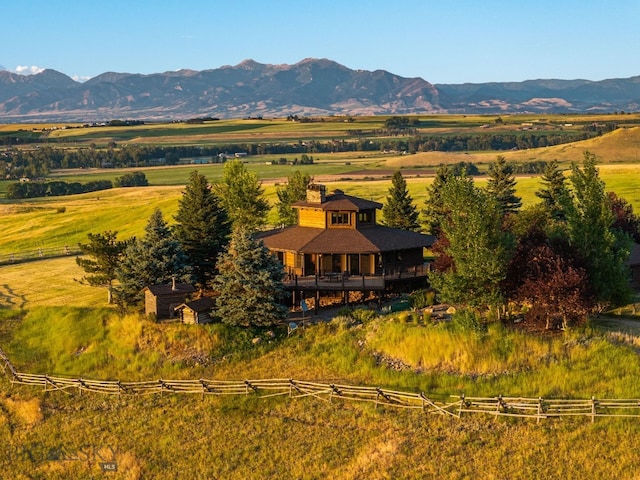 14585 Eagle Eye Way, Gallatin Gateway, MT 59730 - view of mountain background featuring rural landscape