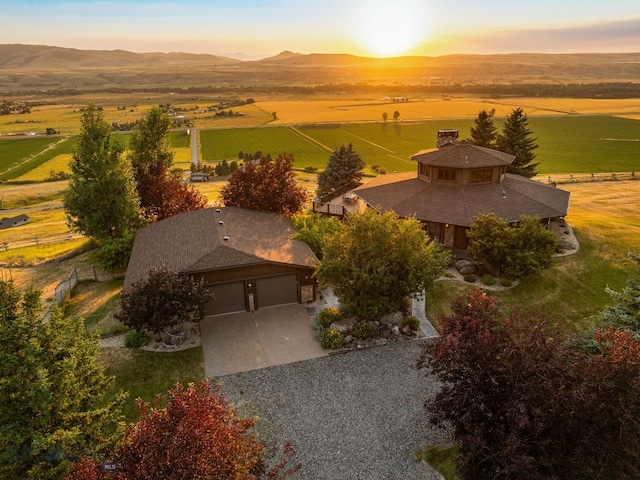 14585 Eagle Eye Way, Gallatin Gateway, MT 59730 - view of rural area featuring a mountainous background