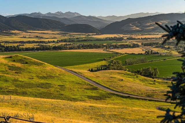 14585 Eagle Eye Way, Gallatin Gateway, MT 59730 - view of mountain background featuring rural landscape