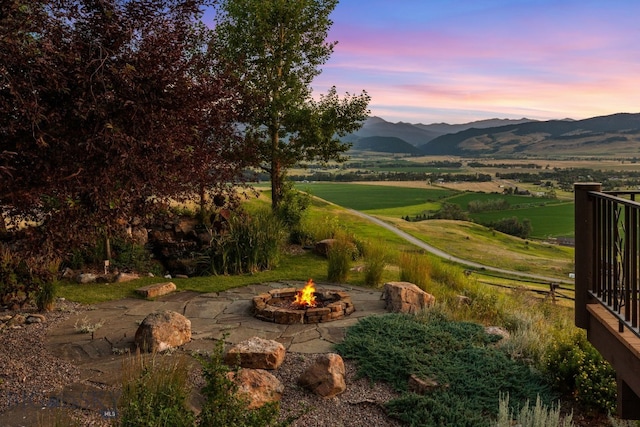 14585 Eagle Eye Way, Gallatin Gateway, MT 59730 - mountain view featuring rural landscape