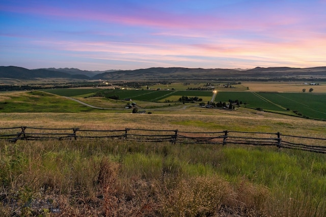 14585 Eagle Eye Way, Gallatin Gateway, MT 59730 - mountain view with rural landscape and a pastoral area