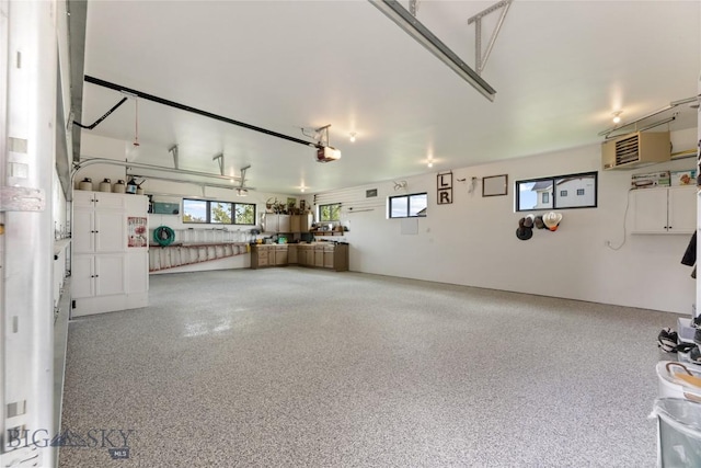 646 Arrow Trl, Bozeman, MT 59718 - garage featuring a garage door opener