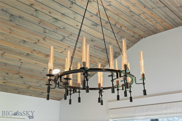 646 Arrow Trl, Bozeman, MT 59718 - detailed view of wood ceiling