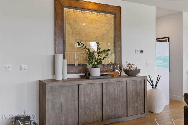 646 Arrow Trl, Bozeman, MT 59718 - detailed view of wood finished floors and baseboards