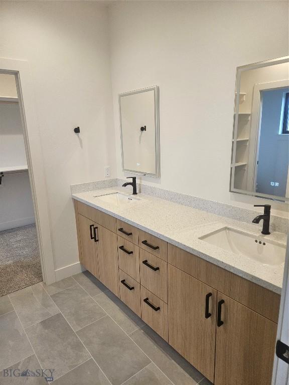 1102 Ridgeview Trl, Livingston, MT 59047 - bathroom featuring double vanity