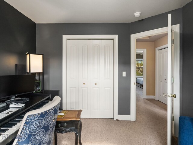 1009 Wyoming St, Belgrade, MT 59714 - office area featuring carpet floors and baseboards