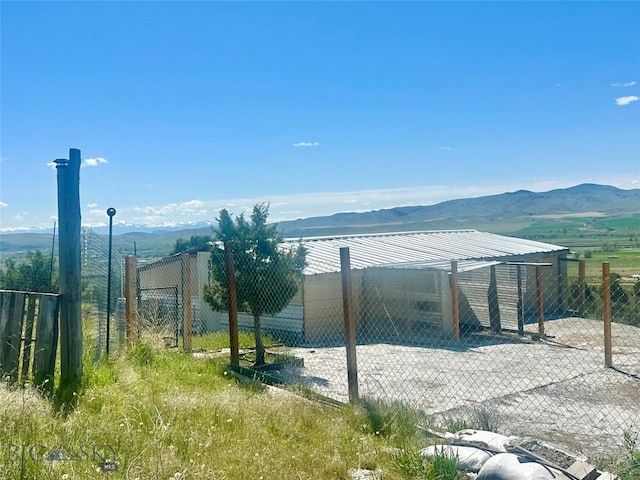 400 Broken Creek Rd, Three Forks, MT 59752 - view of vehicle parking featuring a mountain view