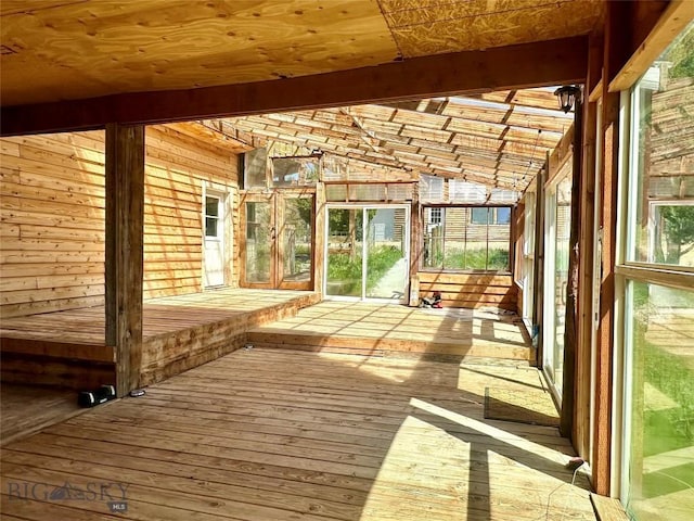 400 Broken Creek Rd, Three Forks, MT 59752 - view of unfurnished sunroom