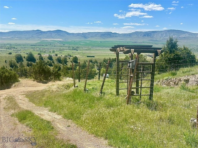400 Broken Creek Rd, Three Forks, MT 59752 - mountain view with rural landscape