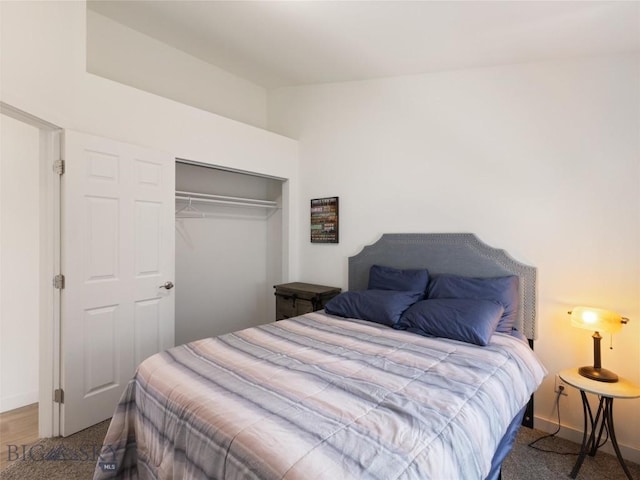 407 Brookline St Unit A, Livingston, MT 59047 - bedroom featuring baseboards and a closet