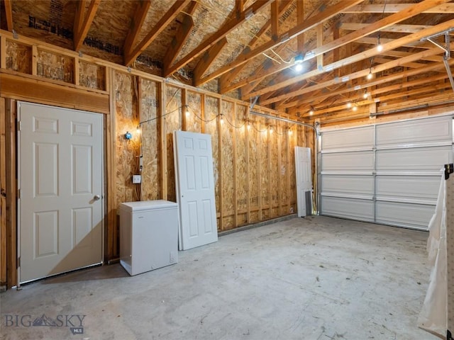 407 Brookline St Unit A, Livingston, MT 59047 - garage with refrigerator