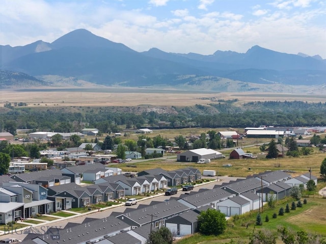 407 Brookline St Unit A, Livingston, MT 59047 - view of mountain backdrop featuring nearby suburban area