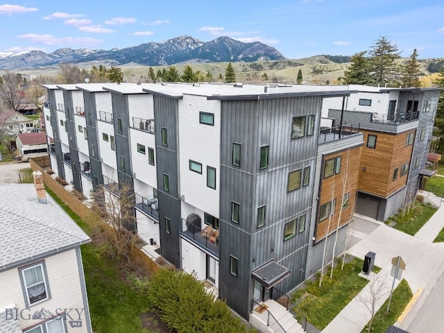 519 E Mendenhall St, Bozeman, MT 59715 - view of building exterior featuring a mountain view