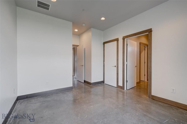 33 Intrepid Dr, Bozeman, MT 59718 - spare room with recessed lighting and finished concrete floors