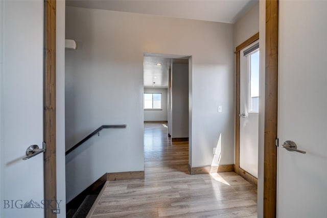 33 Intrepid Dr, Bozeman, MT 59718 - corridor with an upstairs landing and wood finished floors