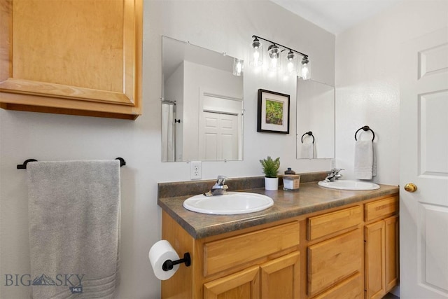 108 10th St Unit B, Belgrade, MT 59714 - full bathroom featuring double vanity