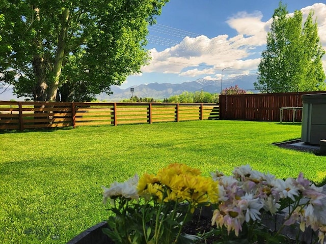3493 Lolo Way, Bozeman, MT 59718 - fenced backyard with a mountain view