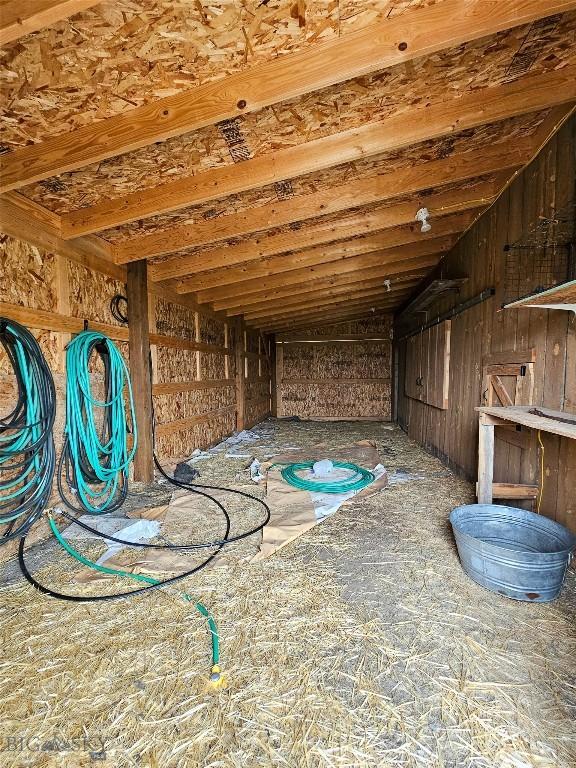 115AND117 Otter Creek Rd, Big Timber, MT 59011 - view of attic