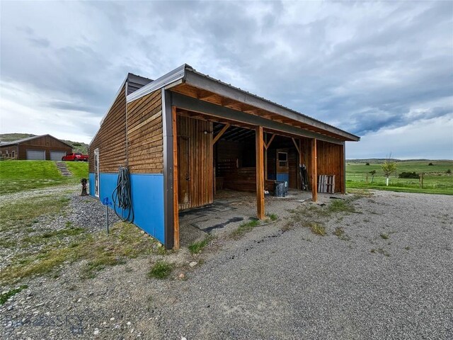 115AND117 Otter Creek Rd, Big Timber, MT 59011 - view of outbuilding with an exterior structure