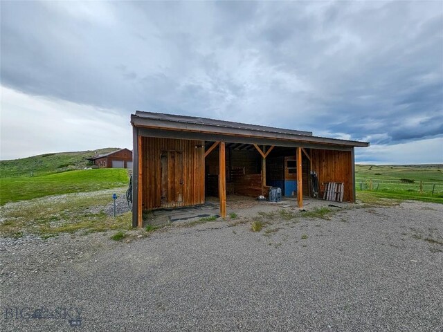 115AND117 Otter Creek Rd, Big Timber, MT 59011 - view of outdoor structure featuring an exterior structure