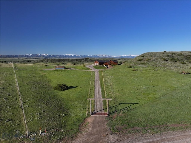 115AND117 Otter Creek Rd, Big Timber, MT 59011 - view of rural area with mountains and agricultural land