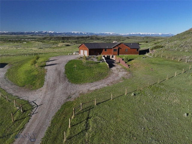 115AND117 Otter Creek Rd, Big Timber, MT 59011 - aerial view of sparsely populated area with a mountainous background