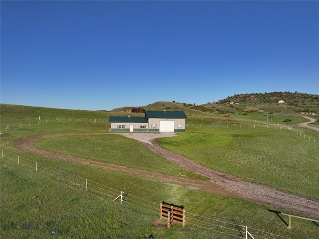 115AND117 Otter Creek Rd, Big Timber, MT 59011 - overview of rural landscape featuring a pastoral area