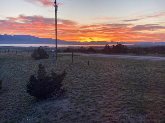 222 S Fork Ray Creek Rd, Townsend, MT 59644 - water view with a mountainous background and rural landscape