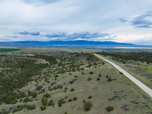 222 S Fork Ray Creek Rd, Townsend, MT 59644 - view of rural area with a mountain backdrop and a desert landscape