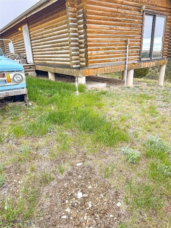 222 S Fork Ray Creek Rd, Townsend, MT 59644 - exterior view of log exterior