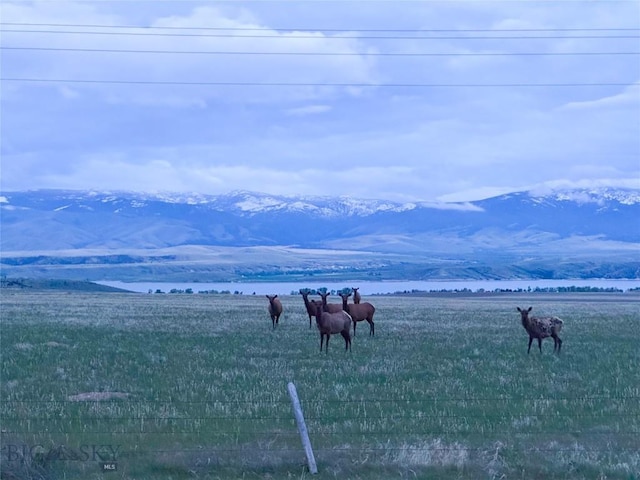 222 S Fork Ray Creek Rd, Townsend, MT 59644 - water view featuring a mountainous background