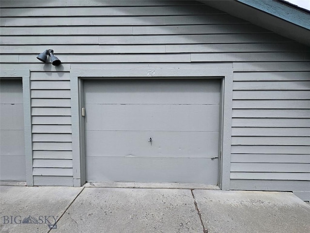 75 Rose Hip Cir, Big Sky, MT 59716 - view of garage