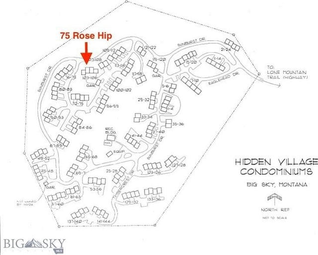 75 Rose Hip Cir, Big Sky, MT 59716 - map / location