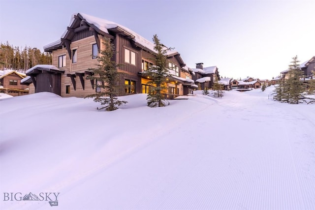 453 Outlook Trl, Big Sky, MT 59716 - view of snowy exterior